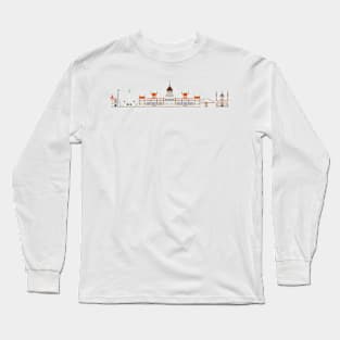 Budapest skyline Long Sleeve T-Shirt